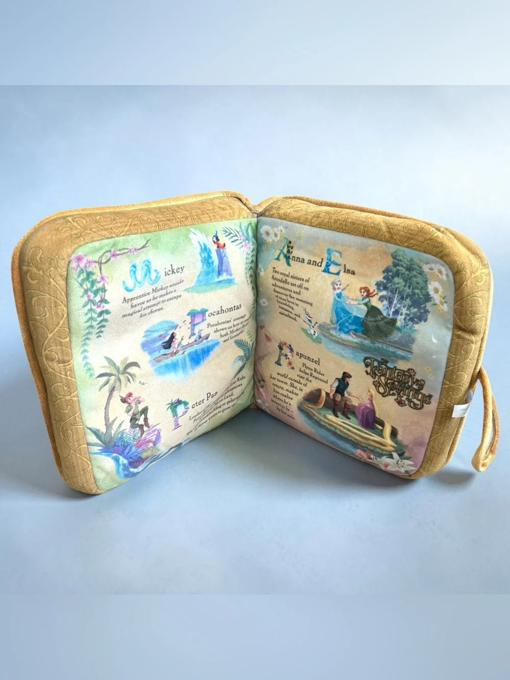 Tokyo Disney Resort Fantasy Springs Art Book Cushion Pillow